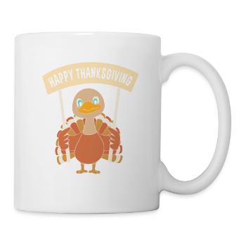 Papa Grand-père Grand-père Thanksgiving Père - Mug blanc - blanc - Droite