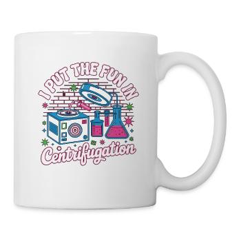 Technicien de laboratoire Je mets le plaisir dans le travail de laboratoire - Mug blanc - blanc - Droite