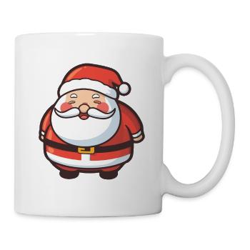 Père Noël Drôle Noël - Mug blanc - blanc - Droite