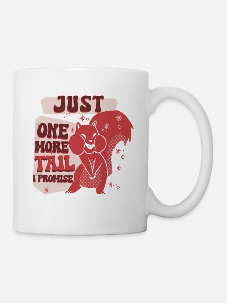 Eichhörnchenjäger Baumratte - Tasse - Weiß