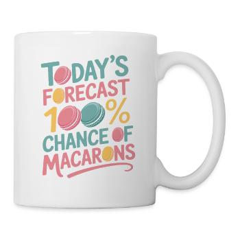 Macaron French Desserts - Mug - white - Right