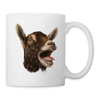 Goat Goat Farming Goat Farmer Brown Goat - Mug - white - Right