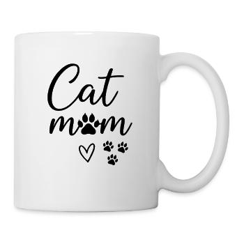 Chat Maman Chat Amant Chat Maman - Mug blanc - blanc - Droite