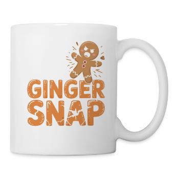Don't Make This Ginger Snap - Tasse - Weiß - Rechts