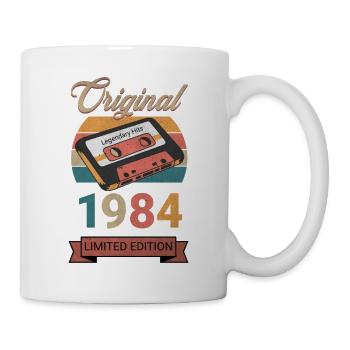 Original 1984 Limited Edition Geburtstag Geschenk - Tasse - Weiß - Rechts