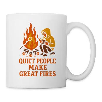 Solo Camping Introverti Campeur Calme - Mug blanc - blanc - Droite