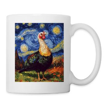 Turkey Bird Van Gogh Style - Mug - white - Right