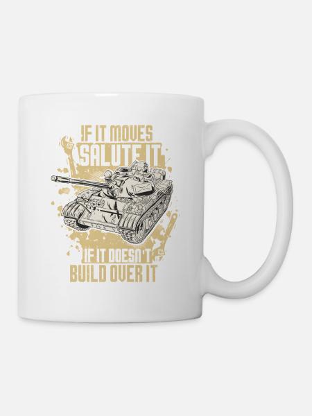 Militär Mechaniker - Tasse - Weiß