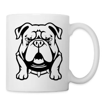 Bulldogs T-shirt Gift - Mug - white - Right