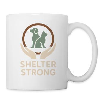 Employé de refuge, bénévole pour le sauvetage des animaux - Mug blanc - blanc - Droite