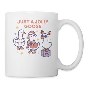Christmas Just A Jolly Goose Family Fun - Mug - white - Right