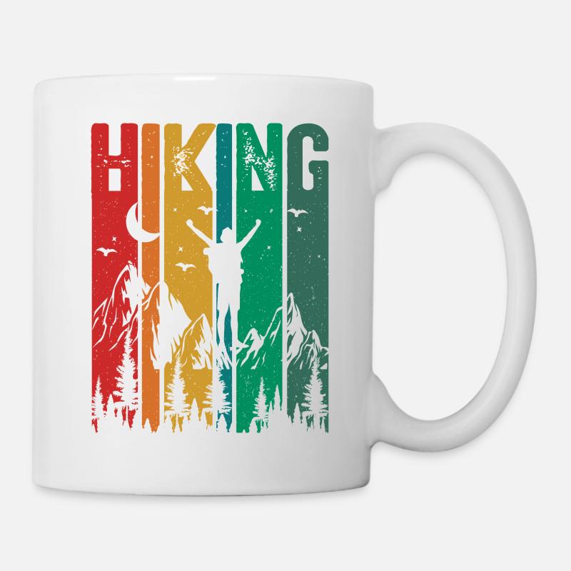Wandern - Tasse - Weiß