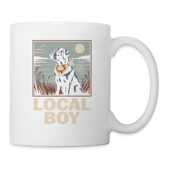 Local Boy Labrador Hunting Dog Duck Hunting - Mug - white - Right
