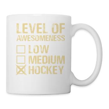 Hockey Eishockey Eishockeyspieler Geschenk - Mug - white - Right