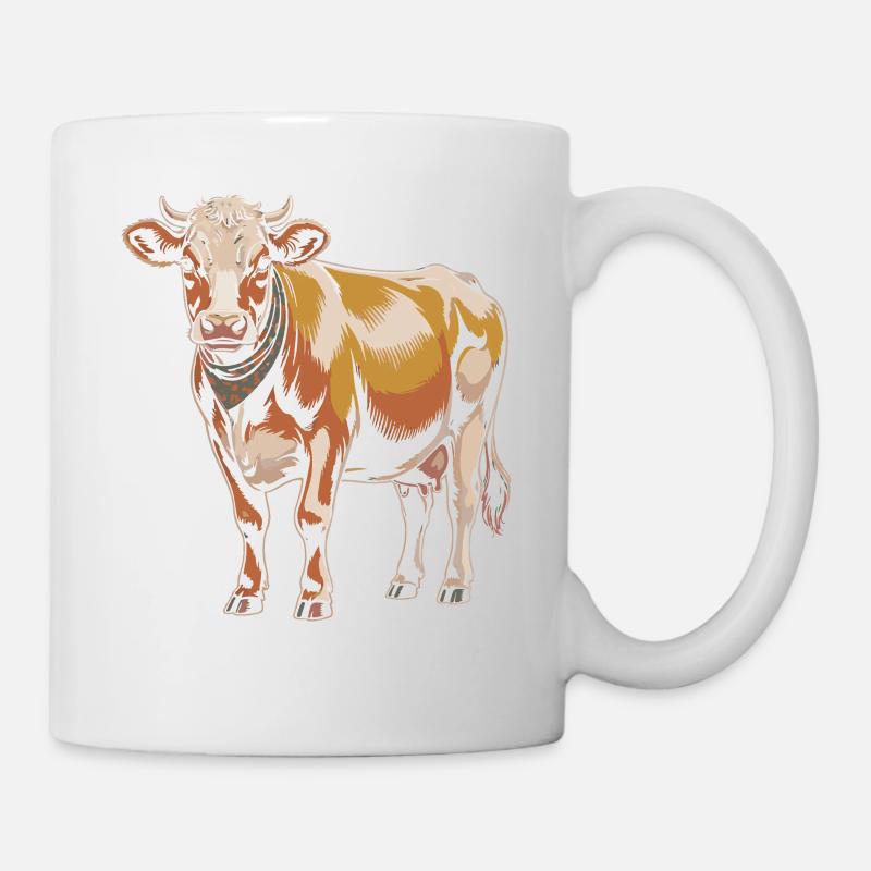 Kuh Kühe - Tasse - Weiß