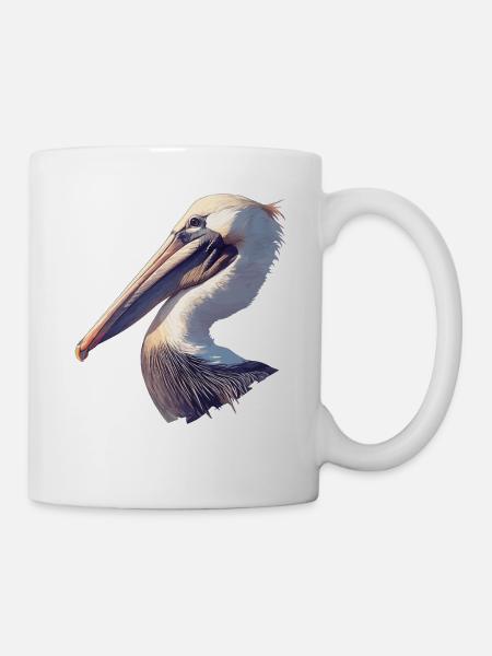 Pelikane Pelikan - Tasse - Weiß