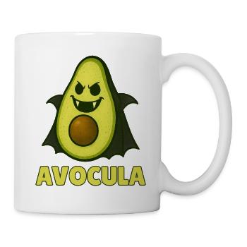 Monstre végétal drôle – Halloween Fun - Mug blanc - blanc - Droite