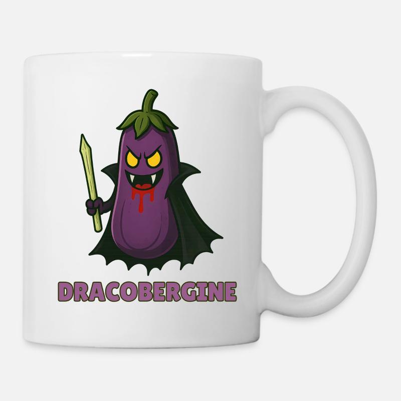 Monstre végétal drôle – Halloween Fun - Mug blanc - blanc
