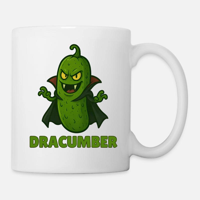 Monstre végétal drôle – Halloween Fun - Mug blanc - blanc