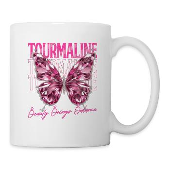 Birthstone Tourmaline October - Mug - white - Right
