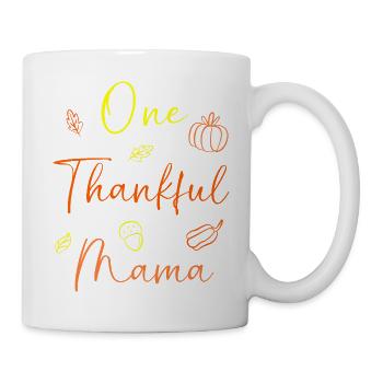 Thanksgiving Maman Maman Maman Grand-mère - Mug blanc - blanc - Droite
