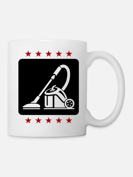 Nettoyage des aspirateurs - Mug blanc - blanc