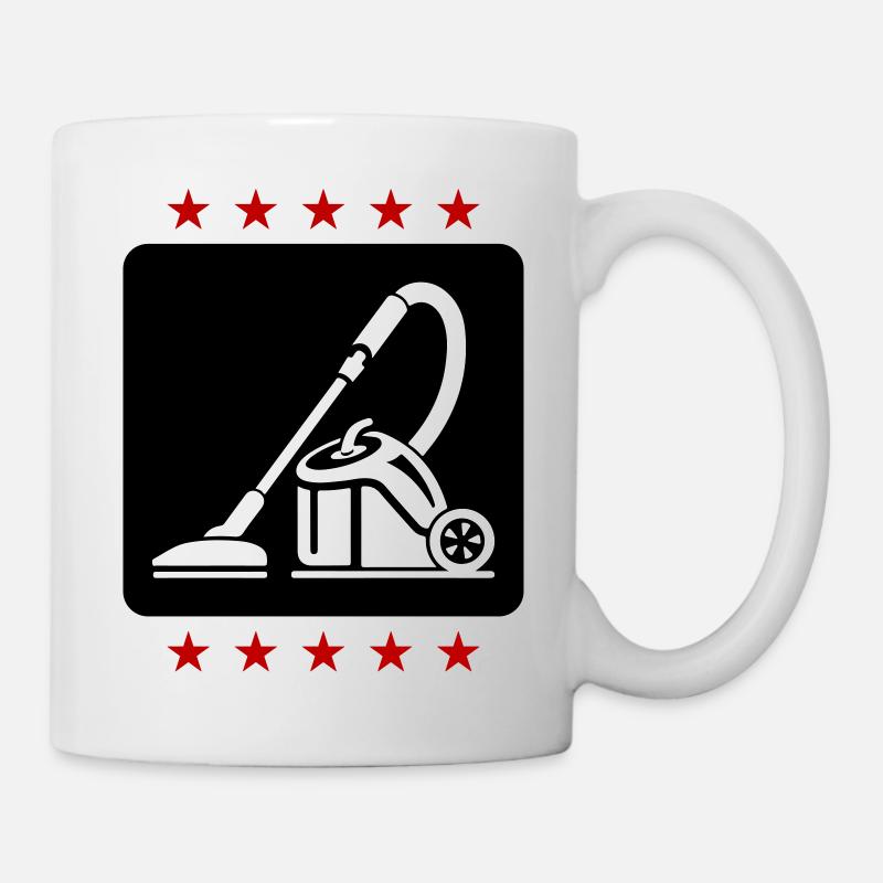 Nettoyage des aspirateurs - Mug blanc - blanc