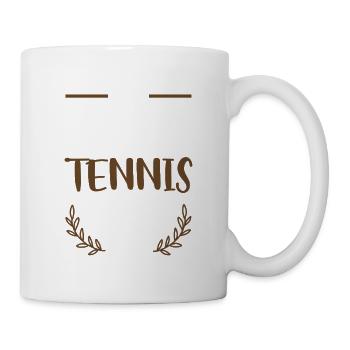 i love tennis - Mug - white - Right