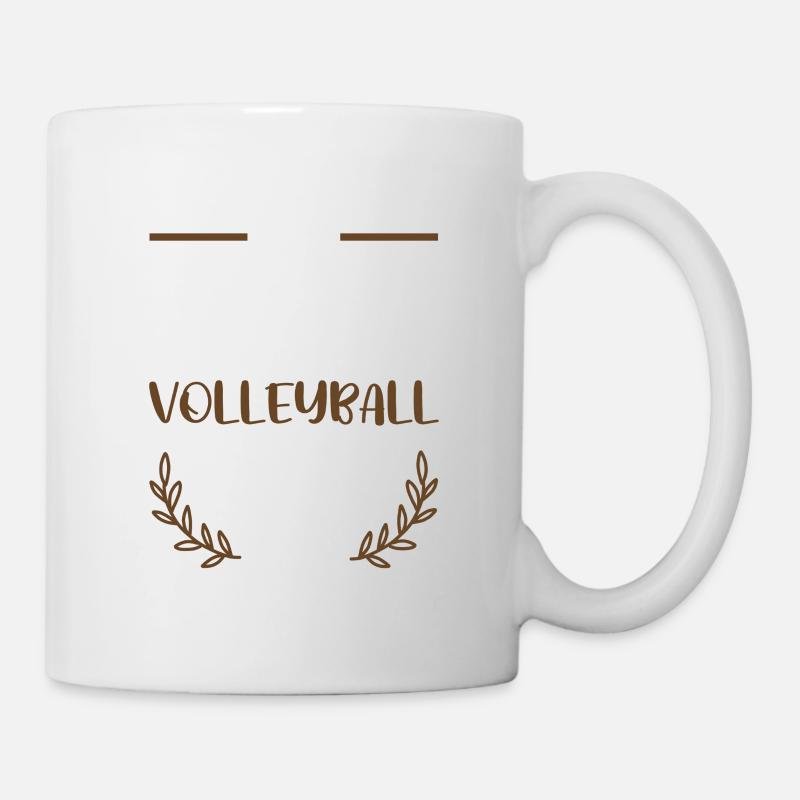 J’adore le volleyball - Mug blanc - blanc