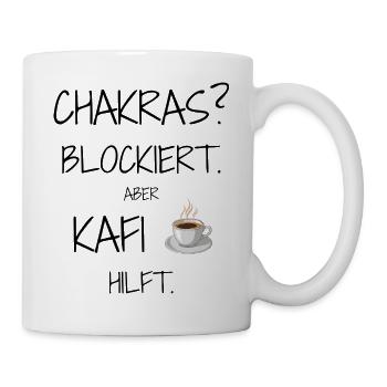 Statement design – irony meets everyday life - Mug - white - Right
