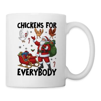 Chickens for Everybody - Mug - white - Right