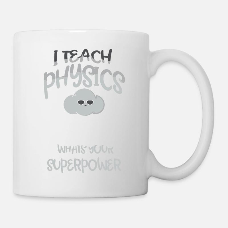Physique Physicien Physique Étudiant en physique Professeur de physique - Mug blanc - blanc