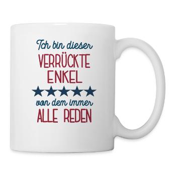 I'm The Crazy Grandson Funny Birthday Idea - Mug - white - Right