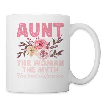 Tante Cadeau Meilleure Tante Du Monde - Mug blanc - blanc - Droite