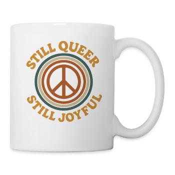 Groovy Pride Retro Equality Queer Story - Mug - white - Right