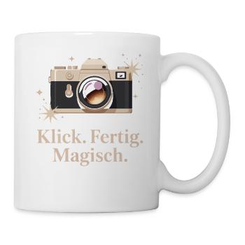 Click Done Amateurs d’appareils photo rétro magiques - Mug blanc - blanc - Droite