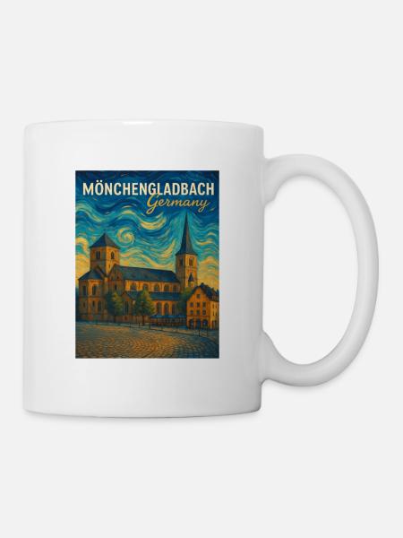 Mönchengladbach - Tasse - Weiß