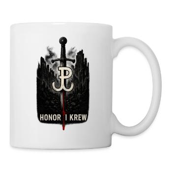 Honor i Krew Art de la résistance polonaise - Mug blanc - blanc - Droite