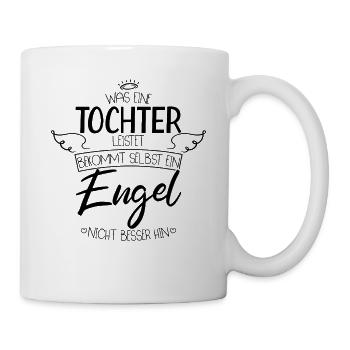 Best daughter in the world - Mug - white - Right