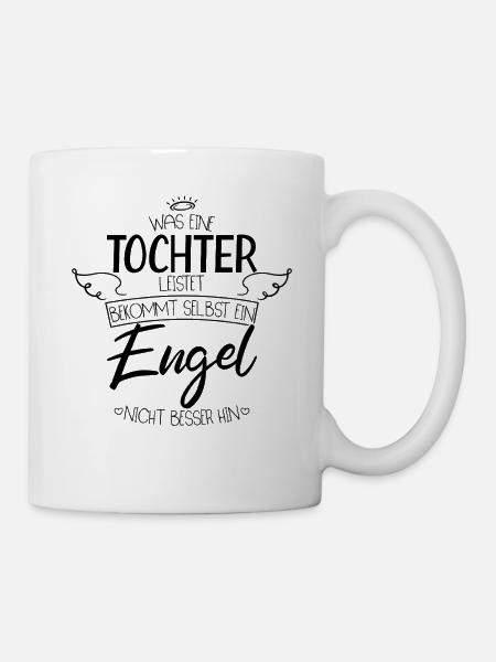 Beste Tochter der Welt - Tasse - Weiß