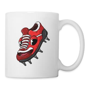 Chaussure de football Football - Mug blanc - blanc - Droite