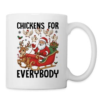 Chickens for Everybody - Mug - white - Right