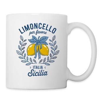 Limoncello Per Favore Italia Sicilia - Mug blanc - blanc - Droite