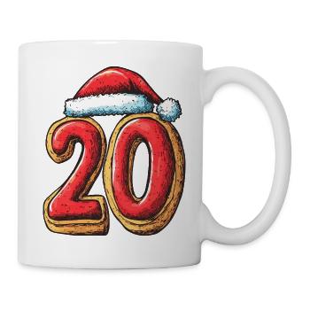 20 Number Cookie Christmas - Mug - white - Right