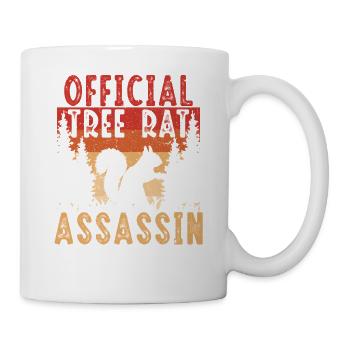 Chasseur d’écureuils Rat arboricole - Mug blanc - blanc - Droite