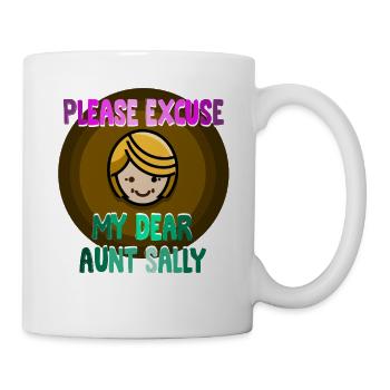 Math Teacher Geometry School Mathematics - Mug - white - Right