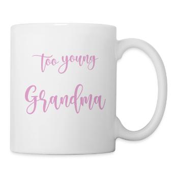 Oma Mama Geschenk Weihnachtsgeschenke Großmutter  - Tasse - Weiß - Rechts