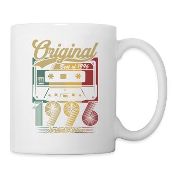 Original 1996 Vintage Vintage Birthday Retro - Mug - white - Right