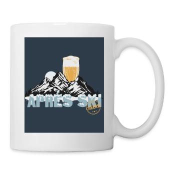 Après Ski Party – Cheers to the slopes! - Mug - white - Right