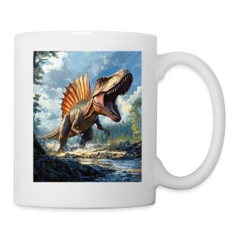 Spinosaurus - Tasse - Weiß - Rechts